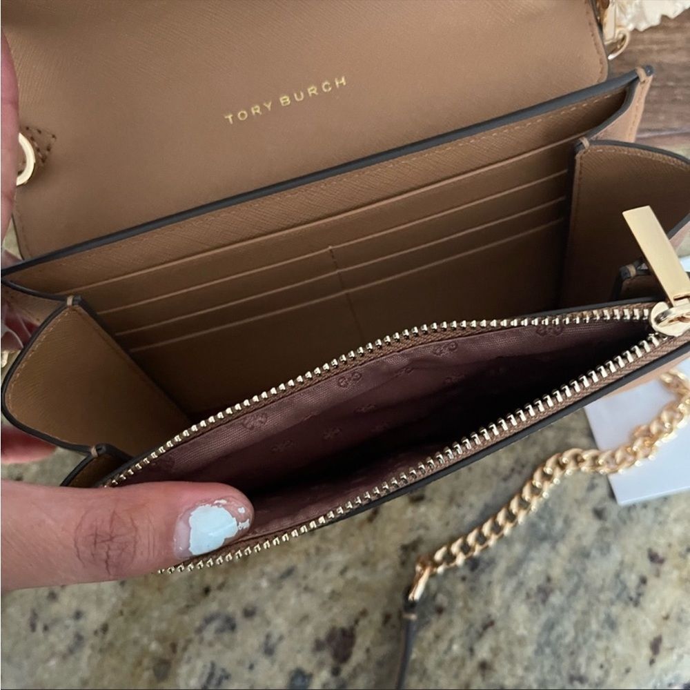 SOLD.   Tory Burch chain wallet / crossbody - Picture 10 of 10